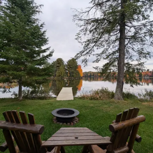 Premium outdoor amenities at our lakefront house, offering a perfect blend of adventure and relaxation for all ages in Wisconsin.